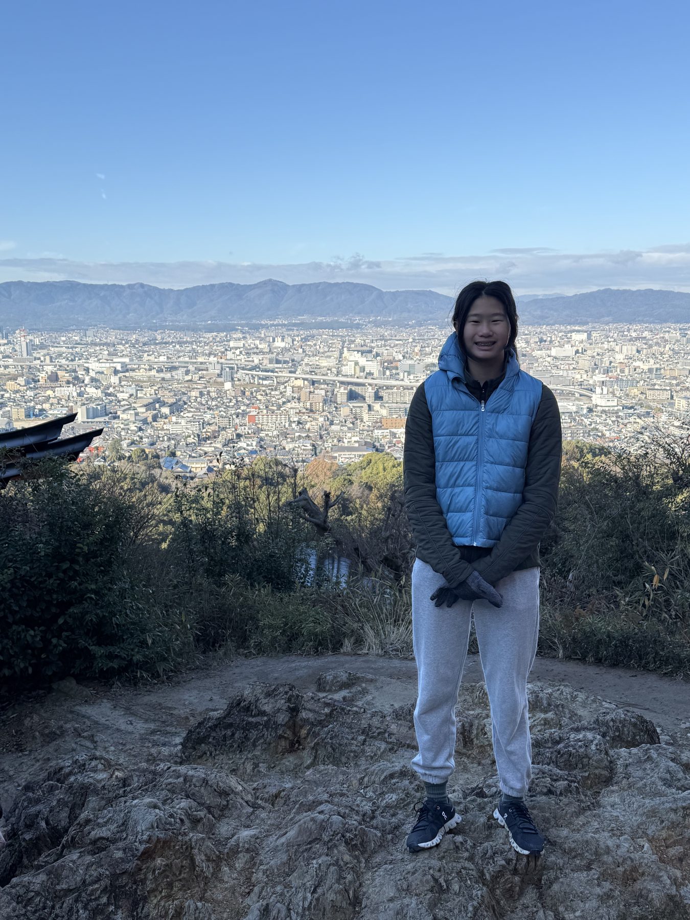 Kyoto from the top.